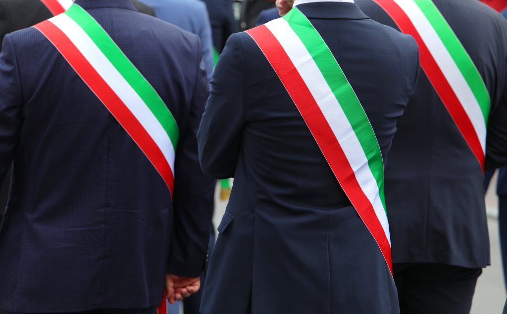 sindaco fascia tricolore