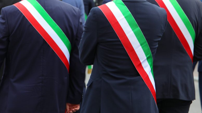 sindaco fascia tricolore
