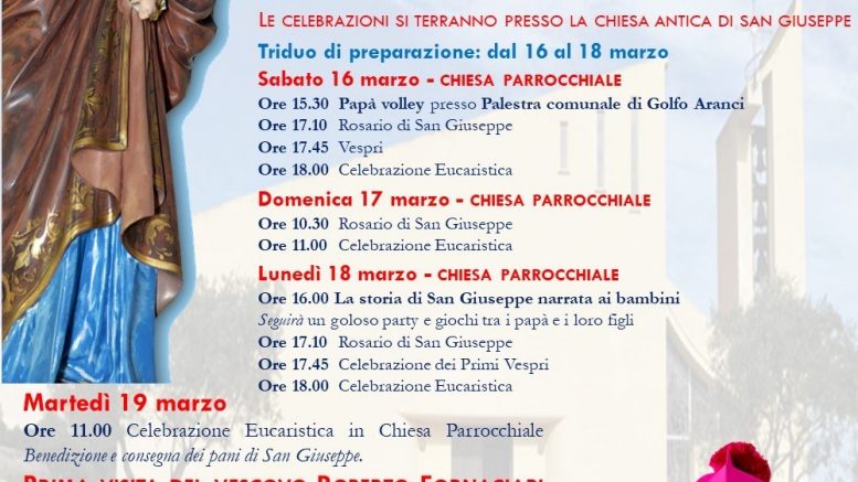 Festeggiamenti per il santo patrono a Golfo Aranci