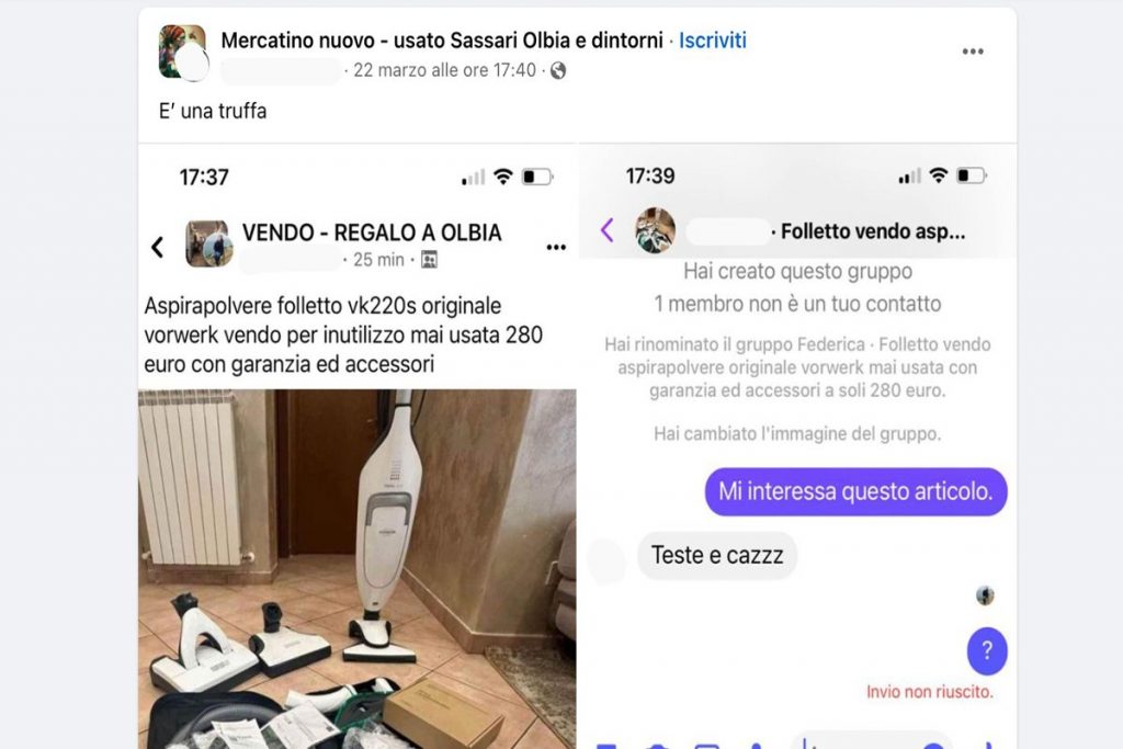 insulti Olbia