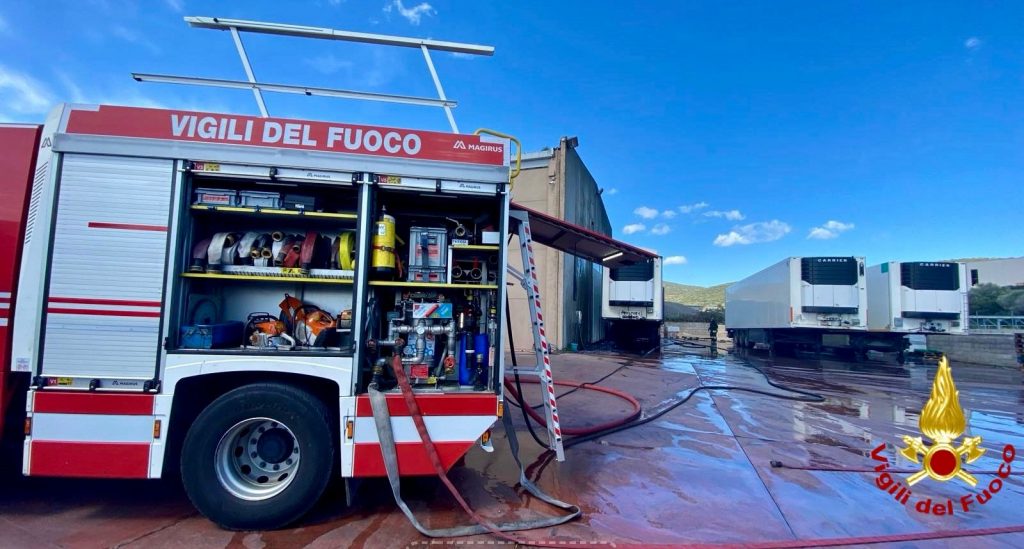 incendio Olbia