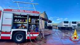 incendio Olbia