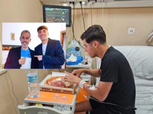 Andrea Calcagno la maddalena meningite pizza