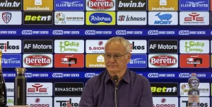 cagliari atalanta claudio ranieri foto cagliari calcio