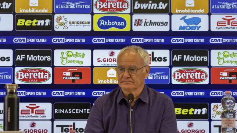 cagliari atalanta claudio ranieri foto cagliari calcio