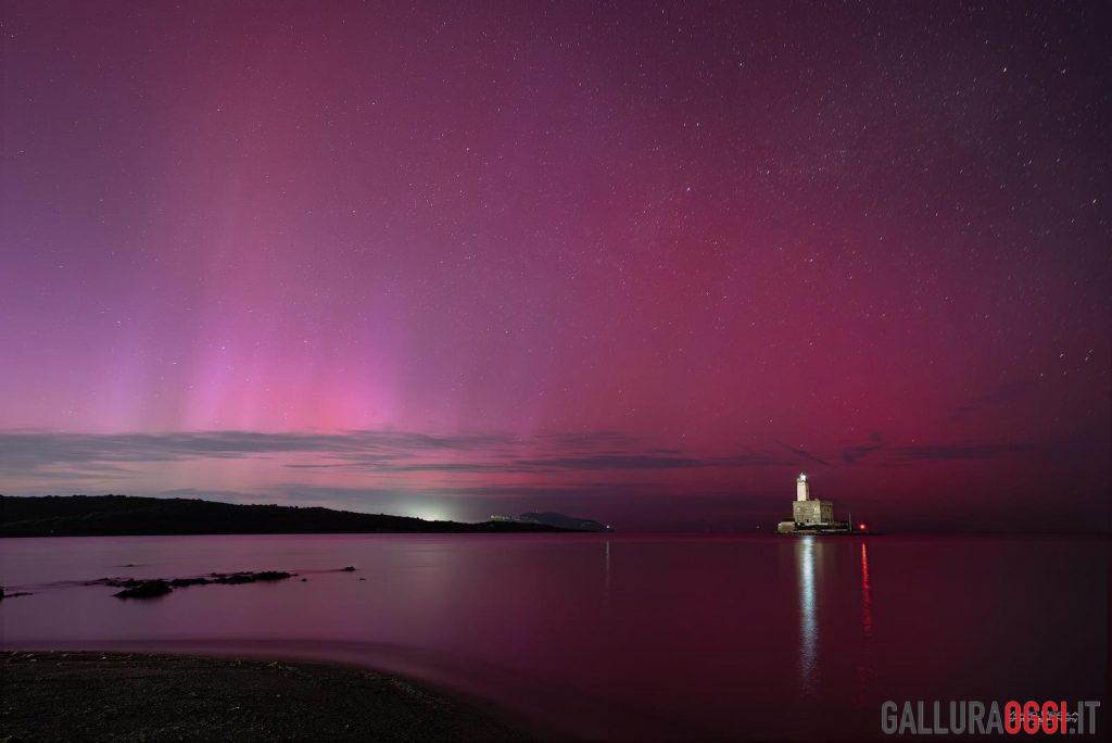 aurora boreale gallura