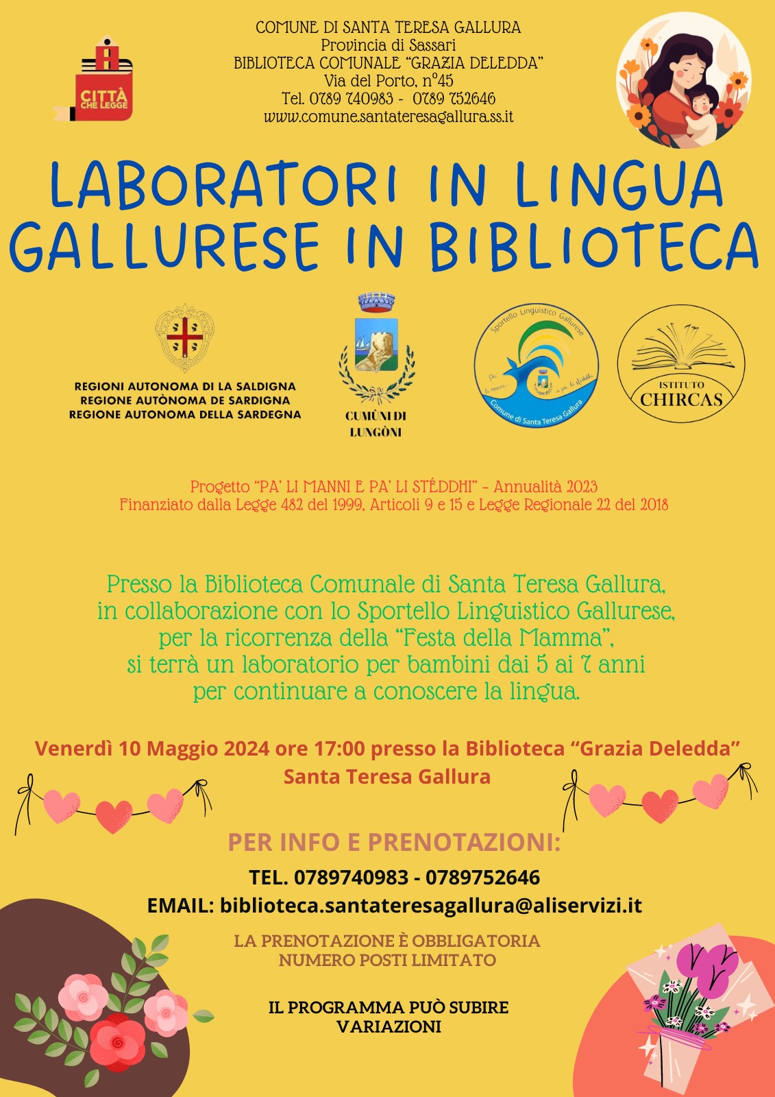 Laboratorio in lingua gallurese