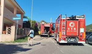 incendio golfo aranci