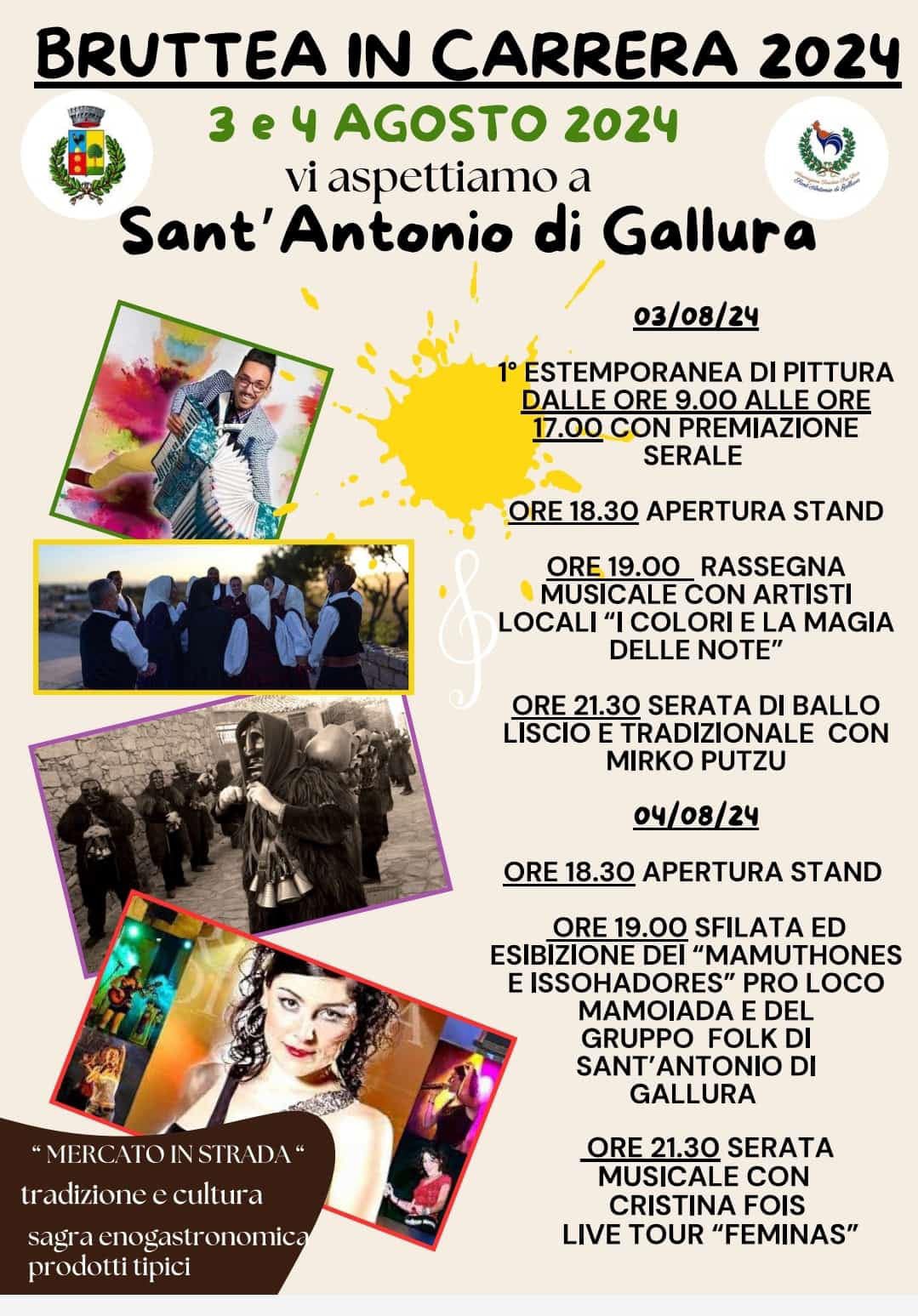Sant'Antonio di Gallura: Bruttea in Carréra 2024