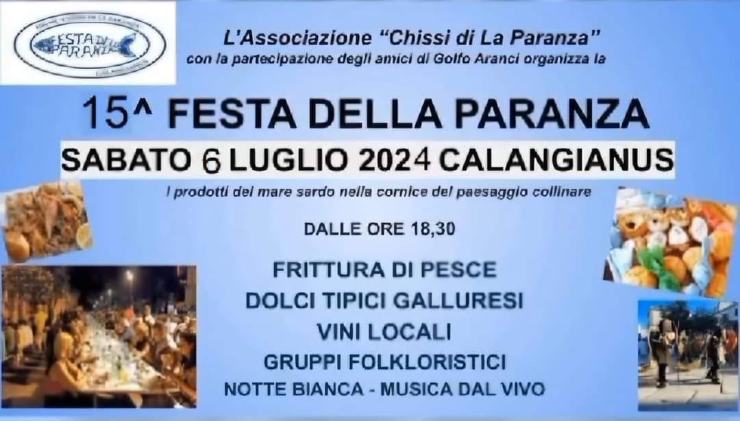 Festa della Paranza a Calangianus