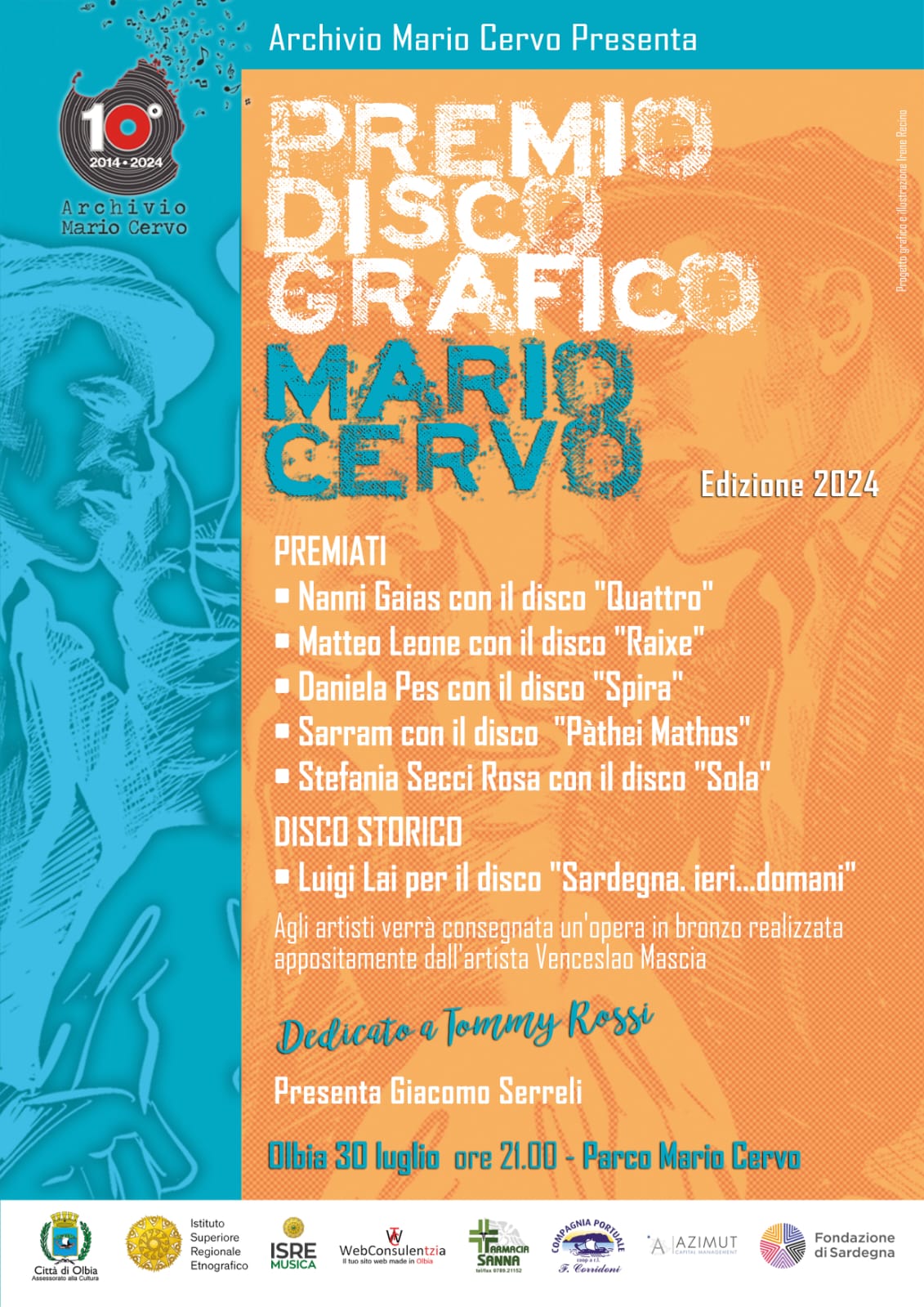 Olbia, premio discografico Mario Cervo