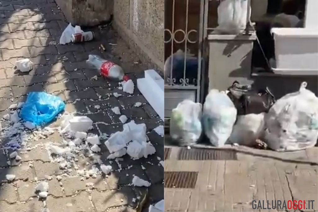 rifiuti olbia mare