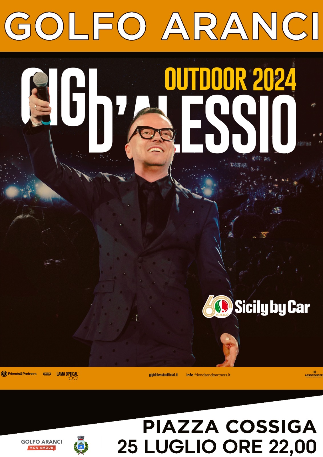 Concerto di Gigi D'Alessio a Golfo Aranci