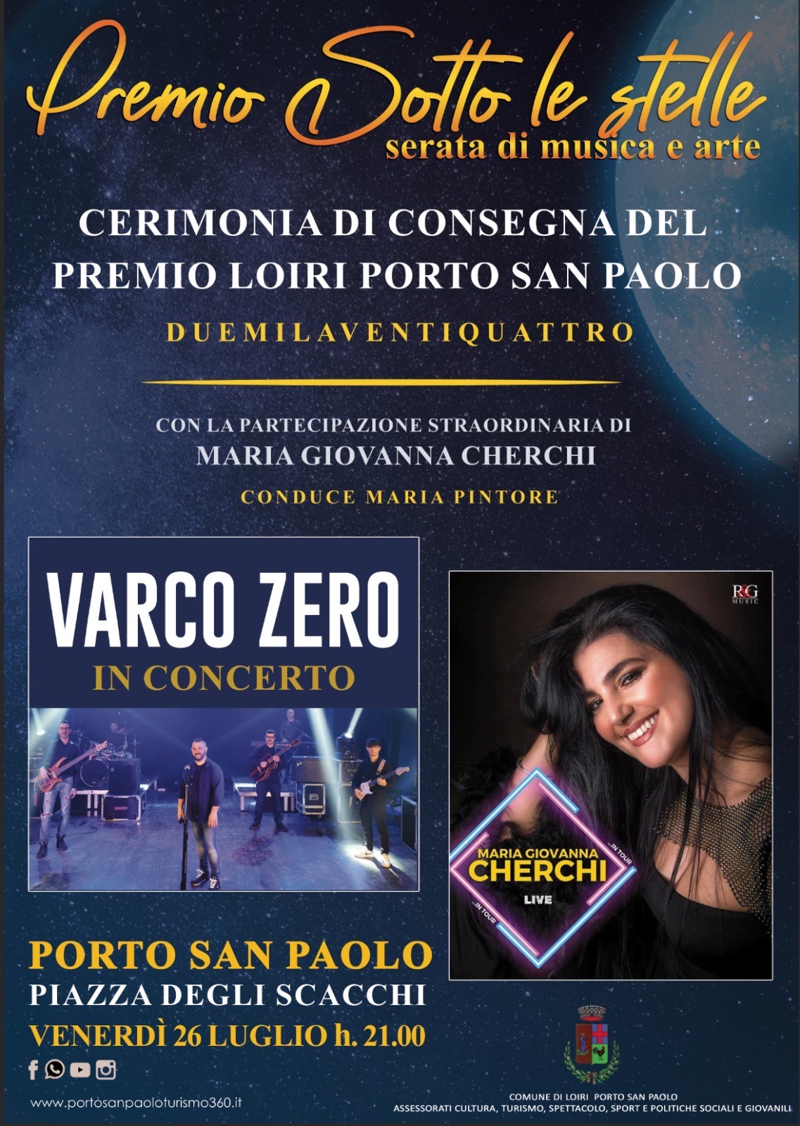 Loiri Porto San Paolo: premio sotto le stelle