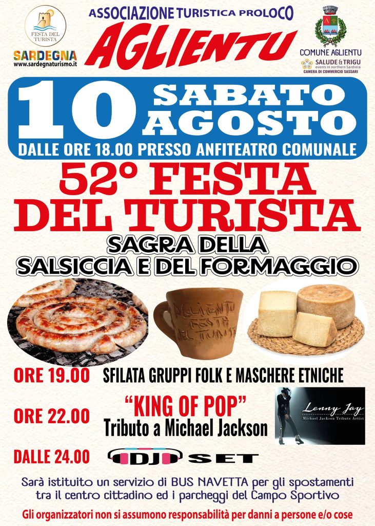 Festa del turista ad Aglientu