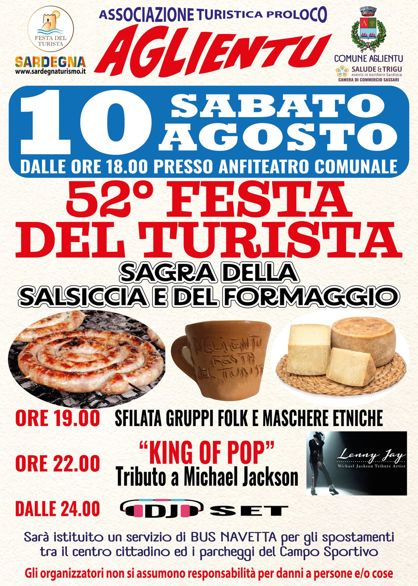 Festa del turista ad Aglientu