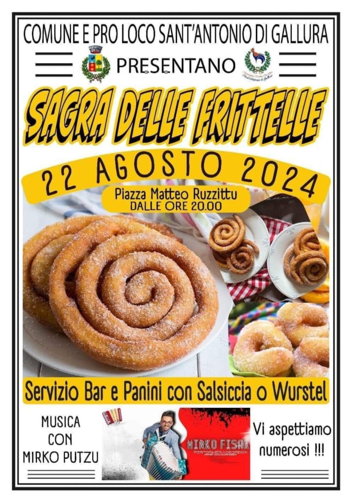Sagra delle frittelle a Sant'Antonio di Gallura