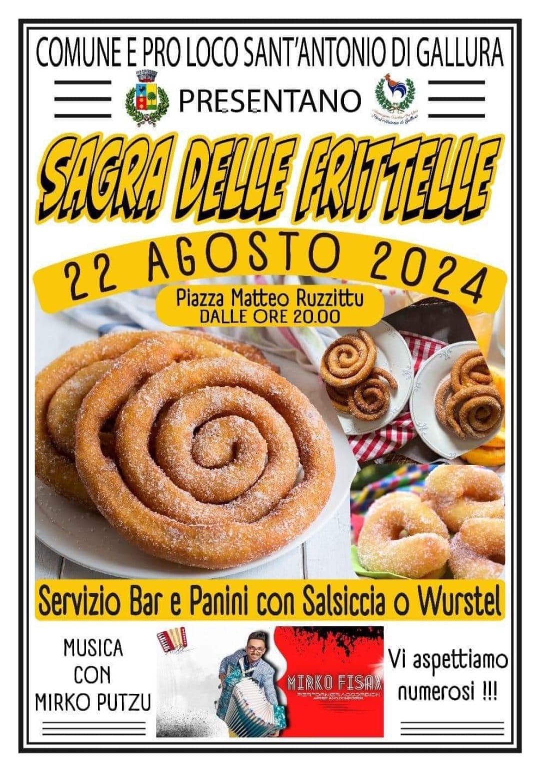 Sagra delle frittelle a Sant'Antonio di Gallura