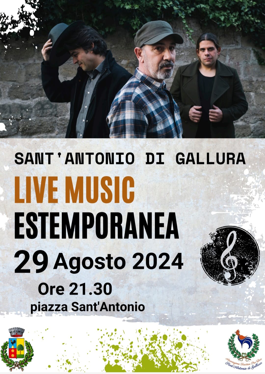 Sant'Antonio di Gallura: live music con gli Estemporanea