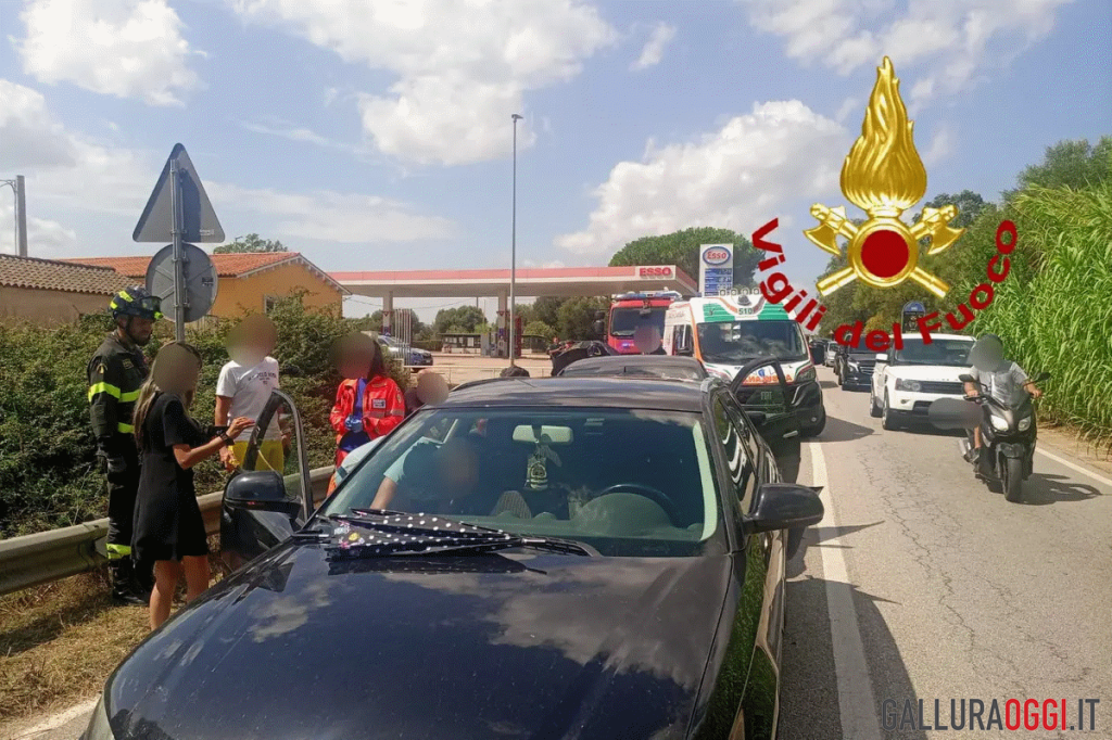 incidente arzachena feriti