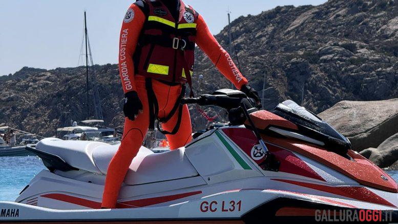 mare guardia costiera cala coticcio la maddalena giudice controlli