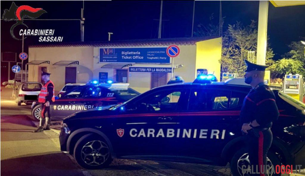 Carabinieri porto Olbia