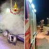 Ecobox in fiamme a Santa Teresa Gallura, scatta l'allarme