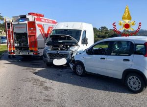 Scontro frontale all'ingresso di Luras, ci sono diversi feriti
