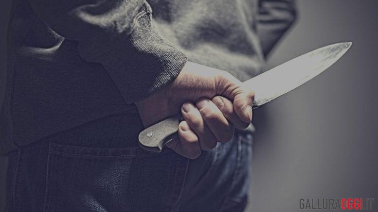 coltello accoltellamento litigio monti
