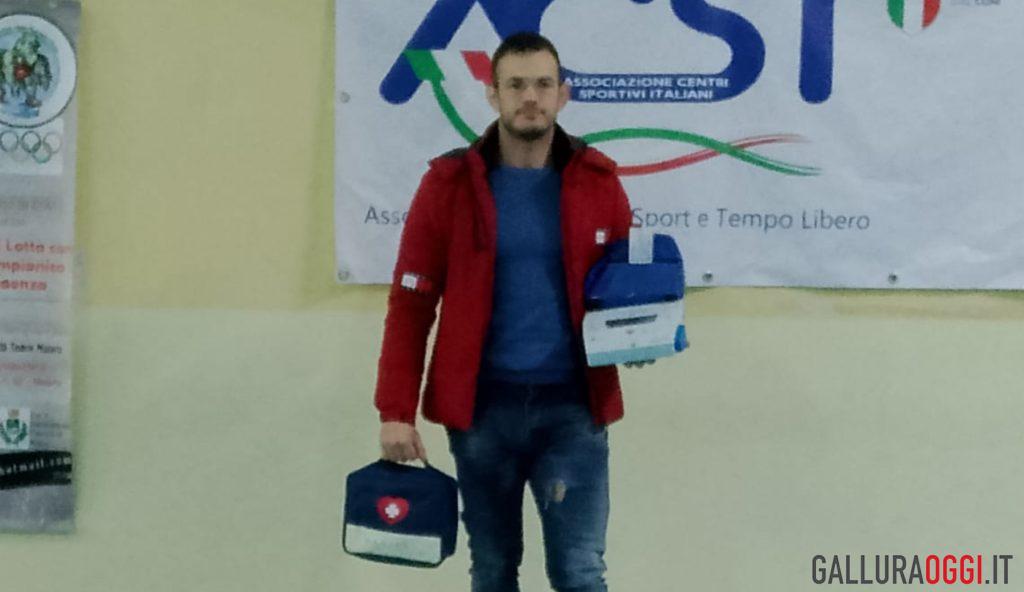 Solidarietà a Olbia, defibrillatore grazie a una raccolta fondi - Marco Gigliotti