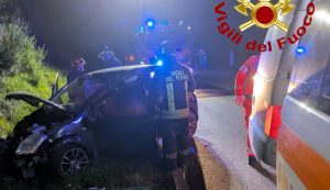 Violento incidente sulla strada per Tempio, un ferito