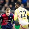 Felici e Weah in Cagliari-Juventus - Foto Cagliari Calcio