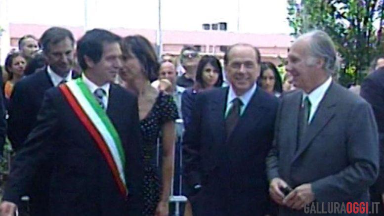 Settimo Nizzi, Silvio Berlusconi e Aga Khan a Olbia