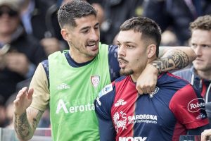 Cagliari 3 Monza 0 - Deiola e Gaetano - Foto Cagliari Calcio
