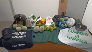 Carne senza certificazione sequestrata all'aeroporto di Olbia