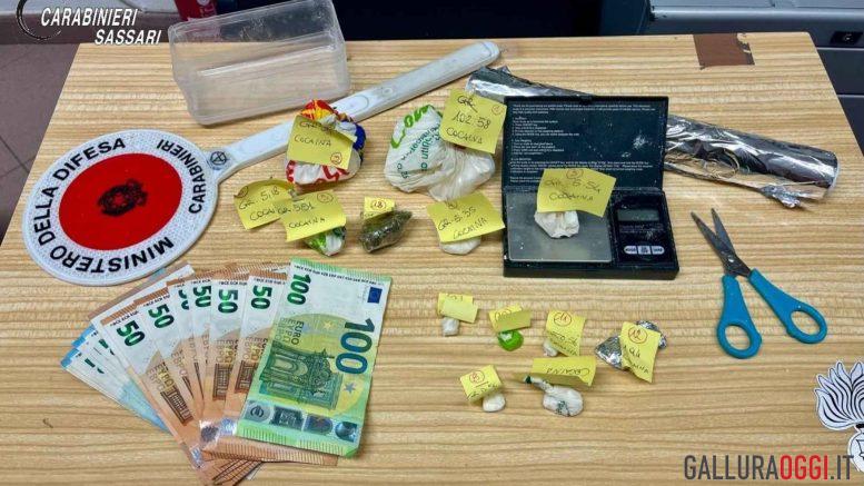 Blitz antidroga a Olbia un arresto e una denuncia