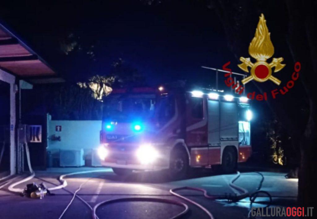 Incendio in un hotel di Arzachena, danni ingenti