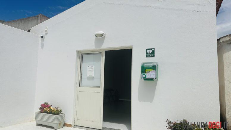Cimitero Berchideddu con defibrillatore Olbia