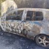 Degrado a Olbia, auto incendiata a Pittulongu abbandonata da mesi