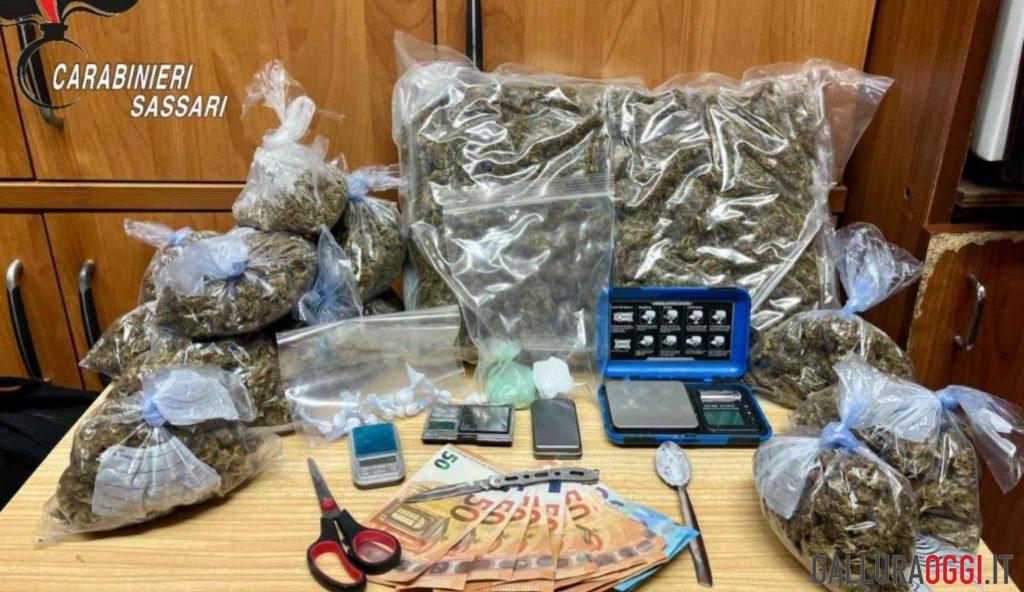 Droga in hotel a Olbia, due giovani arrestati per spaccio