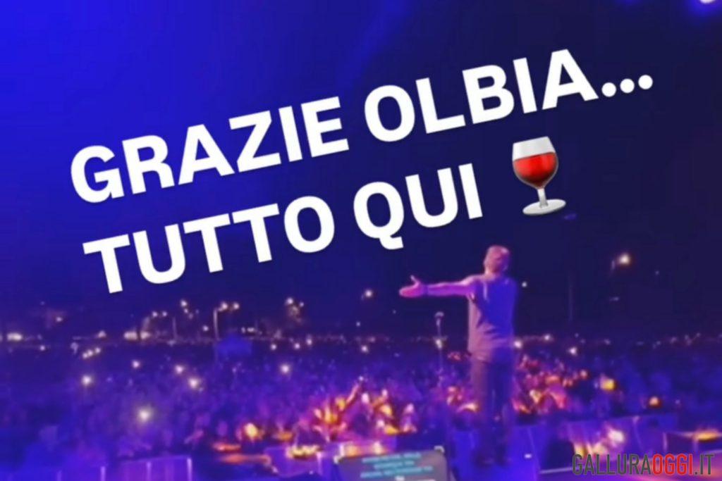Fabrizio moro gaffe sardignoli concerto olbia