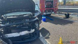 Brutto incidente sulla strada per Oschiri, un ferito