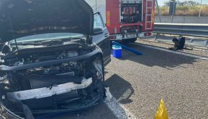Brutto incidente sulla strada per Oschiri, un ferito