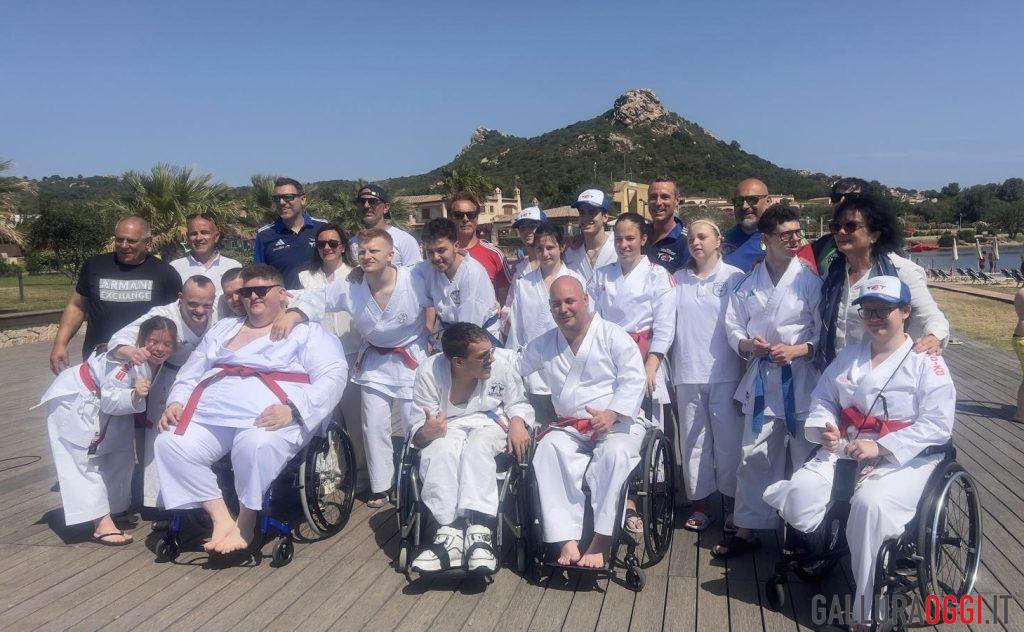 Parakarate in spiaggia, l'inclusione mondiale passa da Arzachena