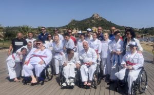 Parakarate in spiaggia, l'inclusione mondiale passa da Arzachena