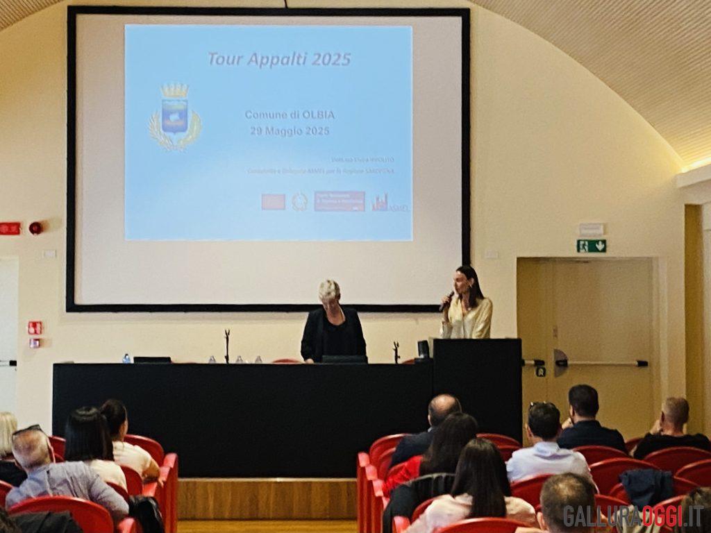 Successo a Olbia per il seminario su appalti e riforme
