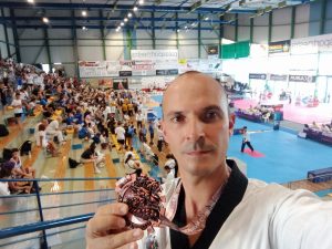 Taekwondo Terranova, podio ad Arezzo con Roberto Carrus