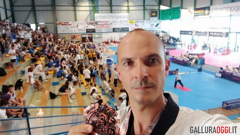 Taekwondo Terranova, podio ad Arezzo con Roberto Carrus