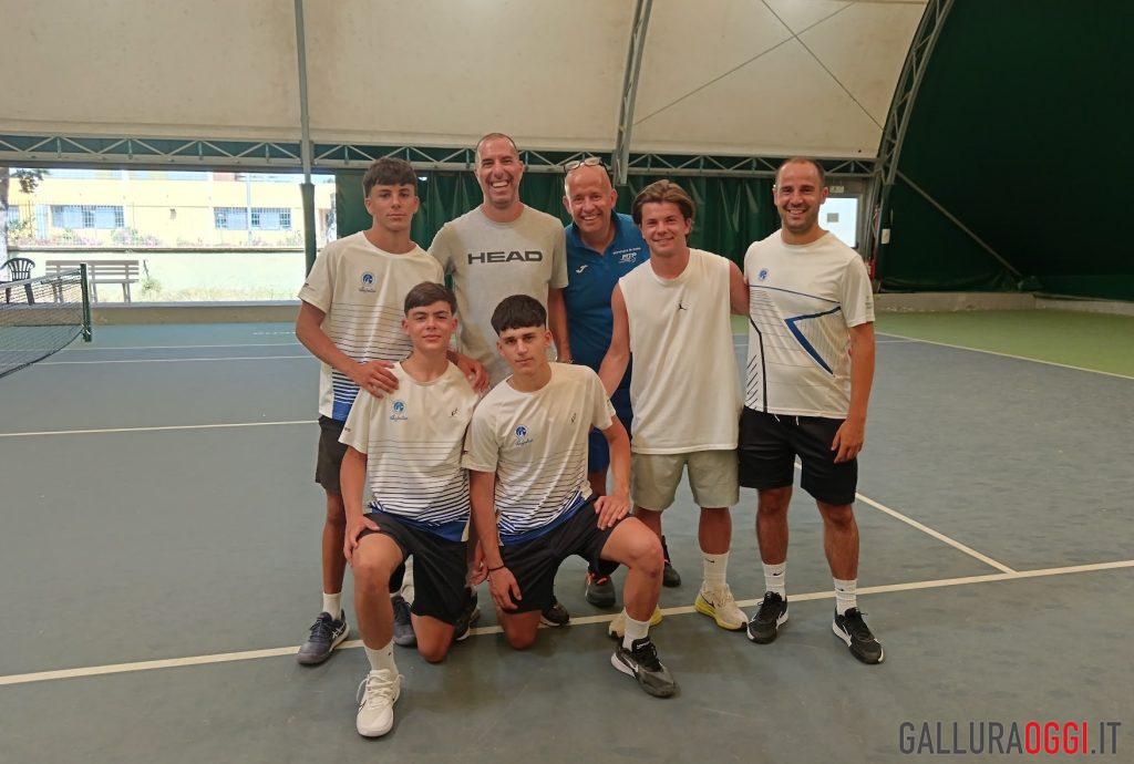 Tennis Club Arzachena festeggia la promozione in Serie C