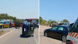 Violento incidente alle porte di Olbia, 10 feriti